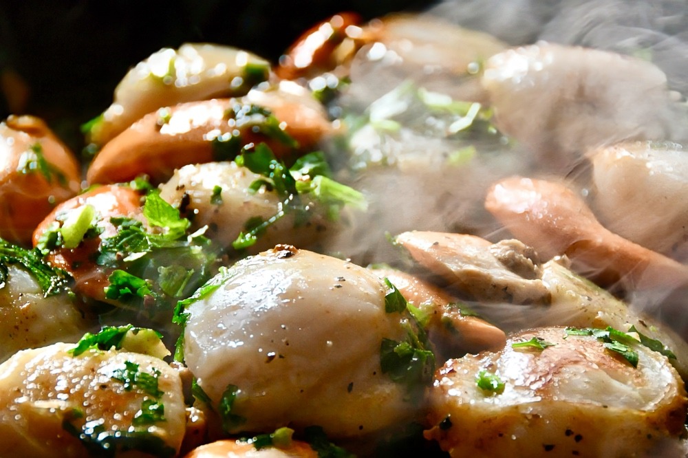 Poêlée de coquilles Saint-Jacques